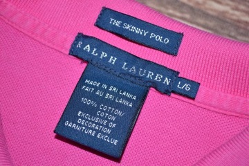 POLO RALPH LAUREN THE SKINNY POLO KOSZULKA POLO LADY L