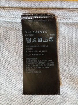 AllSaints koszulka polo męska roz XL