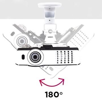 Duronic PB07XB Потолочное настенное крепление для проектора