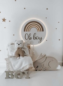 Светодиодный ночник 47 см RAINBOW название LARGE, на батарейках