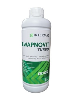 WAPNOVIT TURBO 1L wapno w płynie nawóz dolistny
