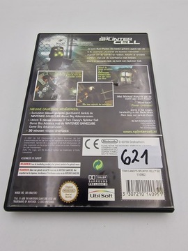 NINTENDO GAMECUBE TOM CLANCY'S SPLINTER CELL
