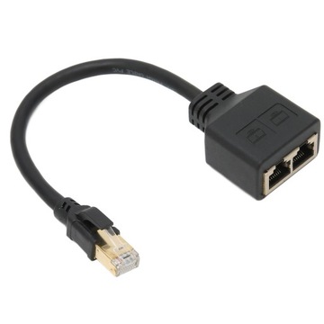РАЗВЕТВИТЕЛЬ ETHERNET 2 РАЗЪЕМА RJ45