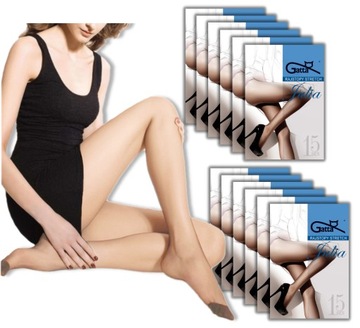 Rajstopy Gatta Julia STRETCH 15DEN 3-M daino 12SZT
