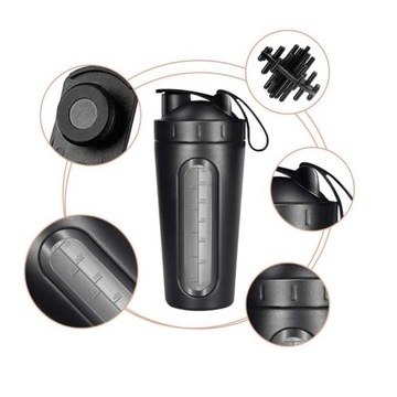 СПОРТИВНЫЙ ШЕЙКЕР С ШАРИКОМ 700МЛ