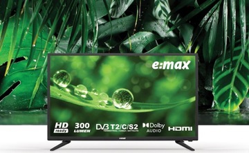 Emax E390HX-V3 39-дюймовый светодиодный телевизор DVB-T2 HEVC