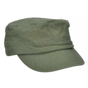 Военная патрульная кепка Mil-Tec Jailhouse M51 с регулировкой на липучке оливкового цвета