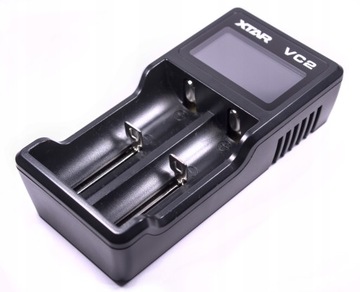 Зарядное устройство для 18650 Li-ion аккумуляторов XTAR VC2 на 2 элемента + кабель