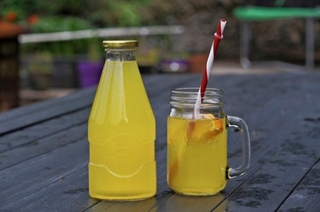 СТЕКЛЯННАЯ БУТЫЛКА ДЛЯ МОЛОКА Напитки С КРЫШКОЙ 0,6 л K3