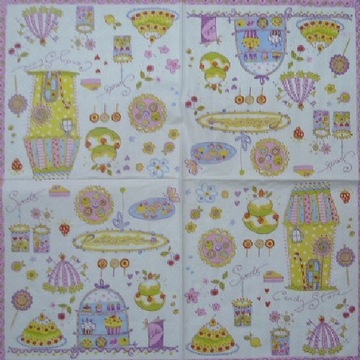 serwetka, serwetki 33x33 cm IHR - 36309 dziecięce