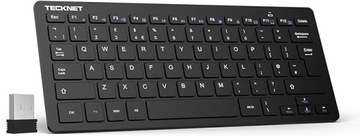 Klawiatura i mysz TeckNet niemiecki układ QWERTZ