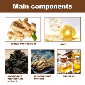 3шт биотиновый спрей для роста волос для более густых волос UD Repair