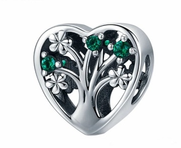 CHARMS ZAWIESZKA DRZEWO ŻYCIA CHARMS SREBRO 925