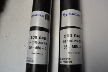 Комплект амортизаторов Mercedes R129 SL Sachs передний + задний