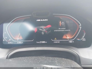 BMW Seria 4 G22-23-26 2022 BMW Seria 4 m440i gran coupe, 2022r., 4x4, 3.0L 3.0 Benzyna 382KM, zdjęcie 9