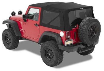 Bestop: miękki dach SUPERTOP Black Diamond Jeep Wrangler JK 2D
