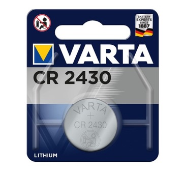 bateria Varta CR2430, ECE2430, DL2430