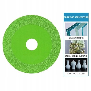 2шт стеклянный алмазный режущий диск