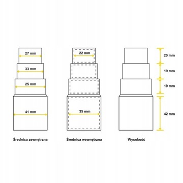 ПЕРЕХОДНИК ПЕРЕХОДНИК, переходник для присосок, щеток, шлангов, трубок - Набор, Микс
