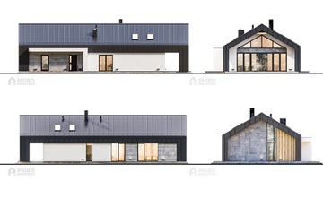 Проект дома Pióro Architekci-19 Базовая версия