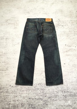 SPODNIE LEVIS STRAUSS 501 DŻINSY JEANSOWE DENIM r. 34/30