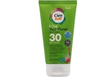 KREM PRZECIWSŁONECZNY 150ml CIEN VEGAN WODOODPORNY 30
