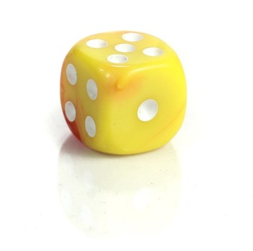 КРАСНАЯ ЧУМА ШЕСТИГРАННАЯ РПГ-КУБИКА D6