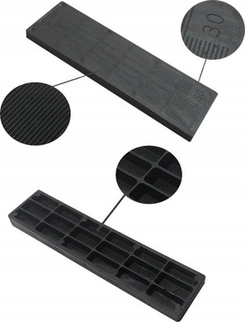 КЛИНЬИ МОНТАЖНЫЙ КОМПЛЕКТ КЛИНОВОЙ ШАЙБЫ MIX 30 x300