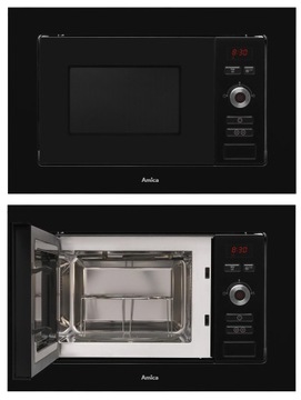 КОМПЛЕКТ БЫТОВОЙ ТЕХНИКИ AMICA ЧЕРНЫЙ духовка + микроволновая печь + посудомоечная машина 60 см