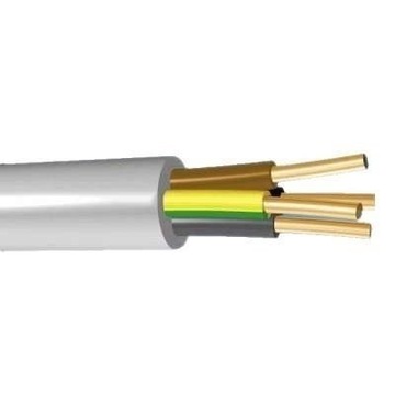 Przewód kabel okrągły YDY 4x1,5 750V 1m