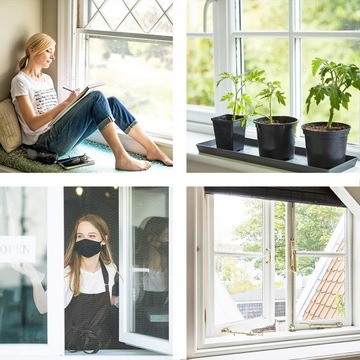 МОСКИТНАЯ СЕТКА ОКОННАЯ СЕТКА НА ВЕЛКРО КОМАРЫ НАСЕКОМЫЕ МУТКИ