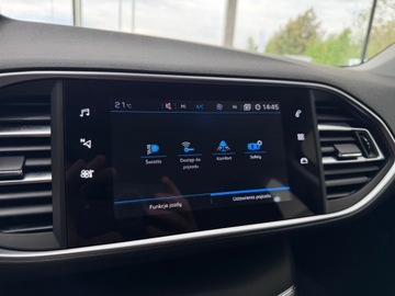 Peugeot 308 II Hatchback Facelifting 1.2 PureTech 130KM 2021 Peugeot 308 Active S&amp;S, 1 właściciel, Salon Polska, zdjęcie 32