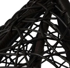 Подвесное кресло, садовый кокон, корзина-качалка, большая черная подушка-качалка xxl