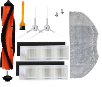 ZESTAW SZCZOTKI FILTRY DO XIAOMI Robot Vacuum MOP ESSENTIAL MJSTG1 Mijia G1