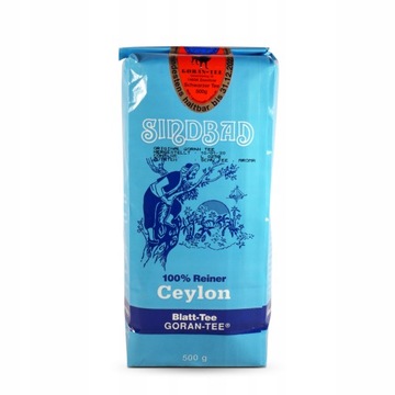 HERBATA CZARNA LIŚCIASTA SINDBAD TEA CEJLOŃSKA