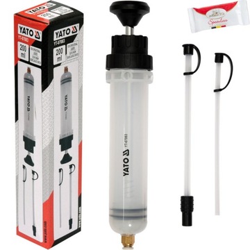 YATO ODSYSARKA/STRZYKAWKA RĘCZNA DO PŁYNÓW EKSPLOATACYJNYCH 200ML YT-07083