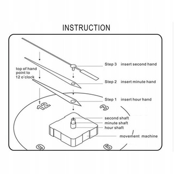 Самые продаваемые 3D DIY римские цифры из акрила Mir