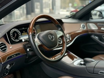 Mercedes Klasa S W222 Limuzyna 350 Blue TEC 258KM 2016 Mercedes-Benz Klasa S 350d 4Matic salon PL 3.0 Diesel 258KM, zdjęcie 4