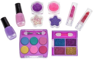 НАБОР КОСМЕТИКИ ДЛЯ МАКИЯЖА И НОГТЕЙ RAINBOW MAKE UP ЛАК ДЛЯ НОГТЕЙ