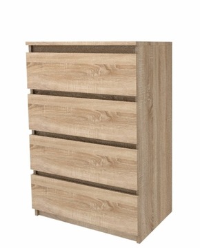 Komoda 4SZ dąb sonoma 80 cm