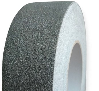 Лента противоскользящая серая 50мм/18м для разметки лестниц.