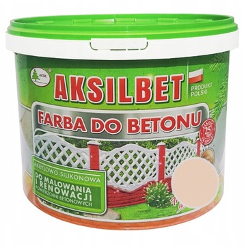 Farba do betonu AKSIL AKSILBET Piaskowy 1L