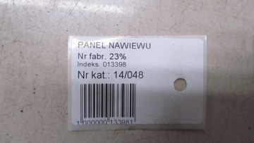 MASTER MOVANO II PANEL KLIMATIZACE 03-10 48
