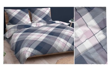 POŚCIEL FLANELOWA 160x200 GRUBA MIĘKKA BAWEŁNA100%