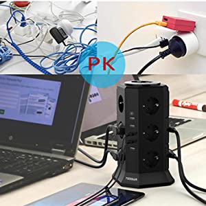 РАЗЪЕМ ПИТАНИЯ 12 РАЗЪЕМОВ 5 ДОРОЖНЫЙ АДАПТЕР USB
