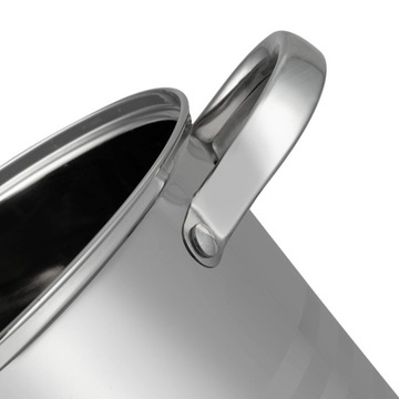 Набор кастрюль Edenberg из нержавеющей стали, 8 предметов.