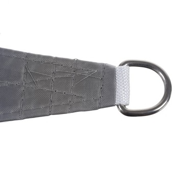 Прямоугольный садовый солнцезащитный крем для водонепроницаемой террасы 3х4м серой