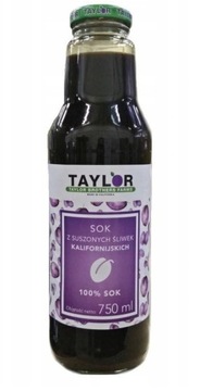 SOK Z SUSZONYCH ŚLIWEK TAYLOR 750ML
