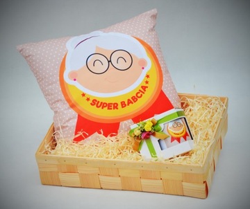 100% СУПЕР НАБОР Подарок на День бабушки и дедушки Подарочный набор-корзина