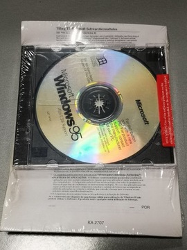 Диск Windows 95 в фольге для компакт-дисков